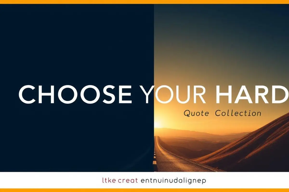 Choose Your Hard Quotes