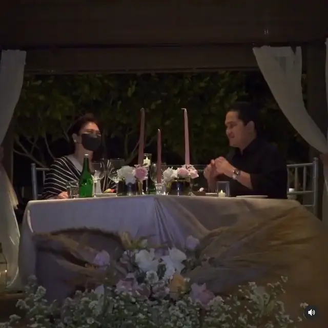6 Momen Erick Thohir Rayakan Anniversary Pernikahan ke-23, Beri Istri Kado Kambing