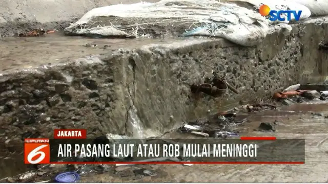 Terbiasa dengan banjir rob, warga Kampung Muara Baru sudah mengantisipasinya. Dokumen berharga akan disimpan di lantai 2 rumahnya.