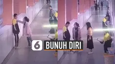 Siswa itu seketika tewas setelah berusaha dihentikan teman-temannya.
