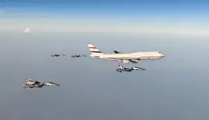 Momen Presiden Mesir El-Sisi Tiba di Jakarta Dikawal Sukhoi dan F-16