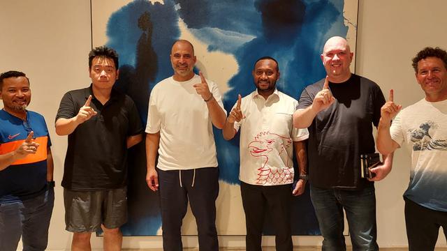 Pelatih PSBS Biak Juan Esnaider sudah tiba di Jakarta