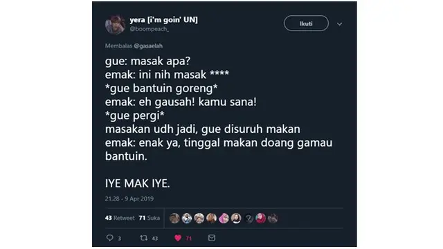 aku dan emak