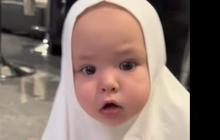 Potret Cantik Baby Kamari Anak Jennifer Coppen Anteng Kenakan Hijab, Disebut Ustazah Cilik Sampai Bidadari Papa Dali