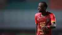 Pemain Rans Nusantara FC, Makan Konate saat laga pekan ke-7 BRI Liga 1 2022/2023 antara Rans Nusantara FC melawan Barito Putera di Stadion Pakansari, Bogor, Senin (29/8/2022). (Bola.com/Bagaskara Lazuardi)