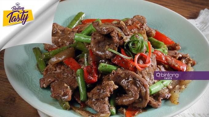 Bosan Sama Semur Daging Ini Resep Beef With Black Pepper Lifestyle Fimela Com