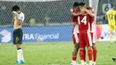 Timnas Indonesia unggul atas China 1-0. (Liputan6.com/Angga Yuniar)
