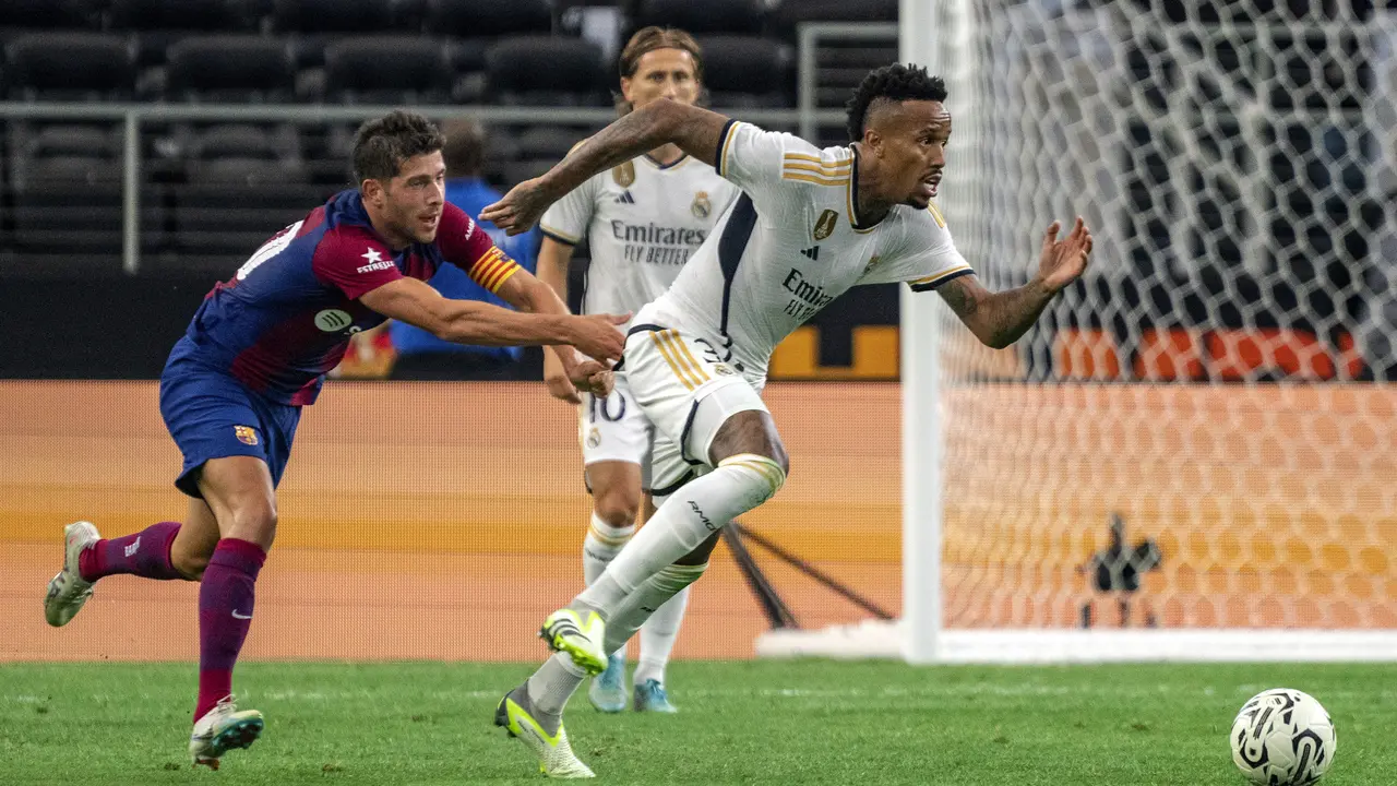Real Madrid Vs Barcelona di Laga Pramusim