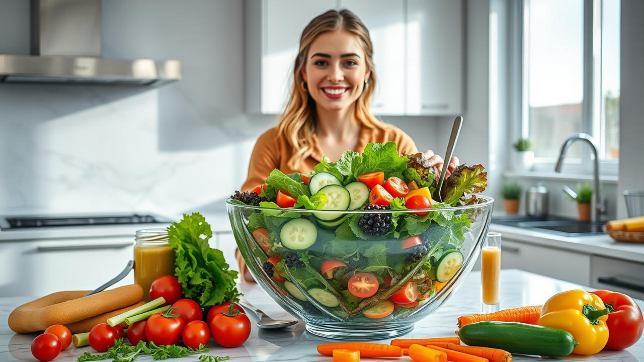 cara membuat salad sayur