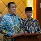 Bamsoet juga mengonfirmasi kehadiran Jokowi dalam Sidang Tahunan MPR 2023.   (Liputan6.com/Faizal Fanani)
