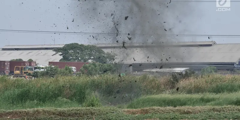 Peledakkan Bom Milik Terduga Teroris