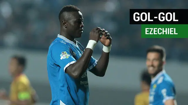 VIDEO: 11 Gol Ezechiel N'Douassel untuk Persib di Liga 1 2018