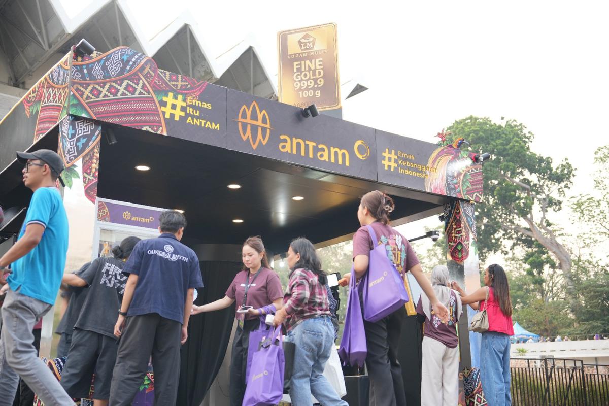 Bisa Beli Emas Pakai ATM di Konser Musik, Begini Cara Kerjanya