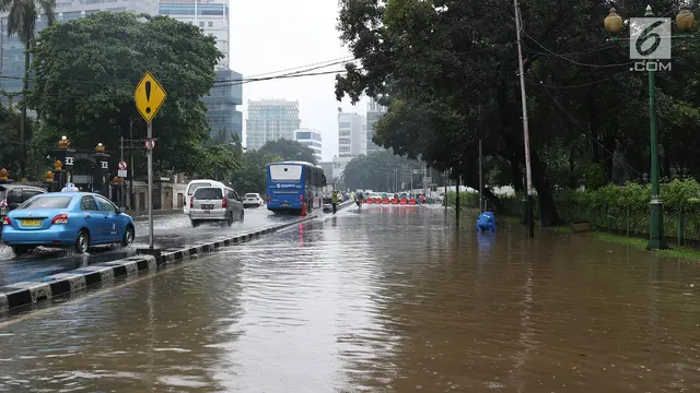 Bertahun-tahun tidak Banjir, Kini Kawasan Gambir Kembali Terendam