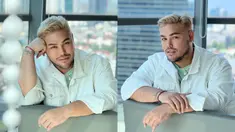 Baru-baru ini Ivan Gunawan kedapatan memamerkan potret terbarunya dengan rambut blonde. Selain bikin pangling, rambut Ivan Gunawan itu membuat penampilannya makin fresh.&nbsp;(FOTO: instagram.com/ivan_gunawan/)