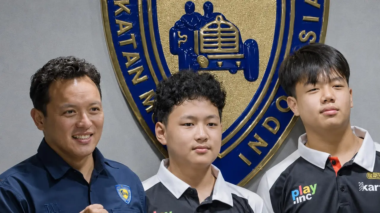 Ketua IMI lepas pembalap muda Indonesia menuju Kejuaraan Dunia Gokart Elektrik di Italia