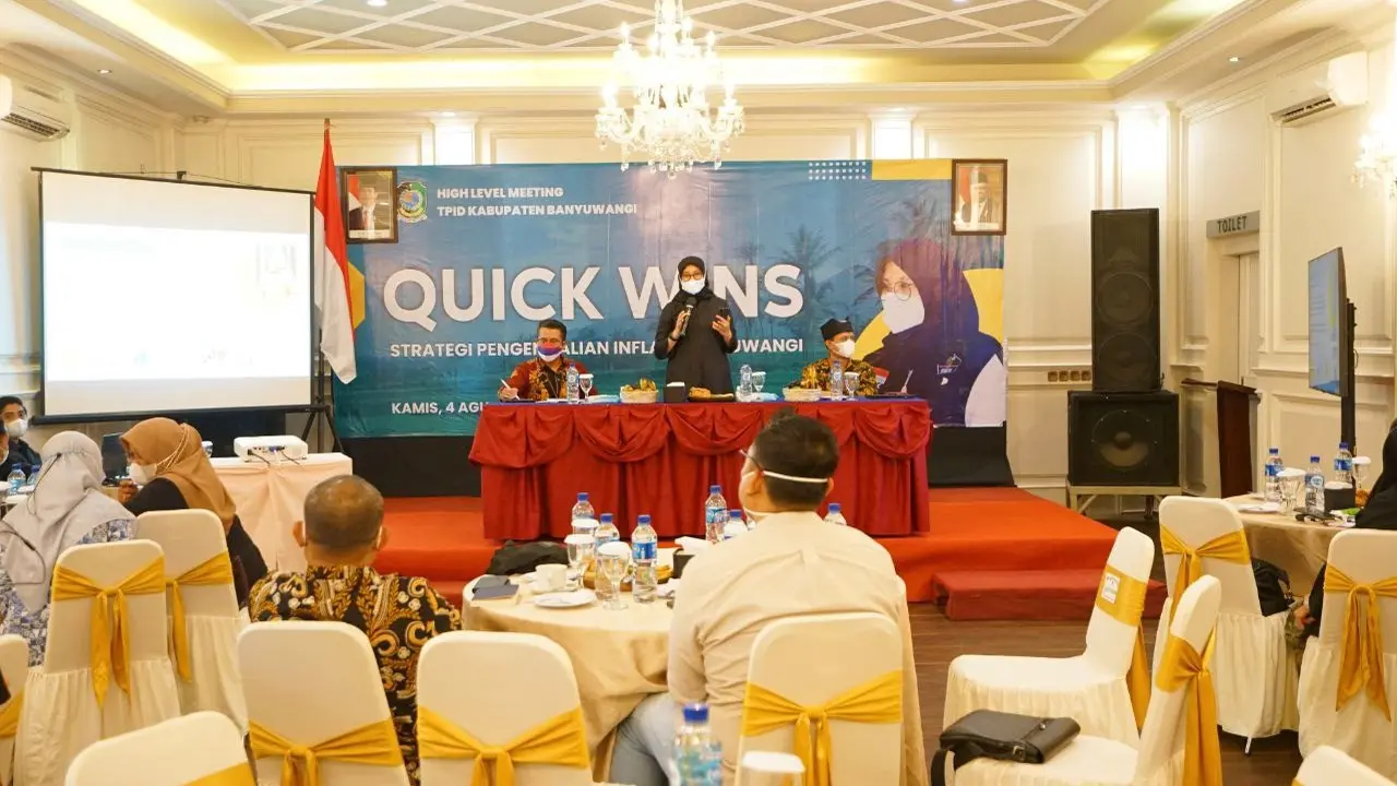 TPID Banyuwangi Siapkan Skenario Kendalikan Inflasi, Bupati Ipuk Ajak Semua Pihak Bersinergi