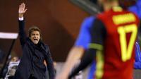 Pelatih timnas Italia, Antonio Conte, tetap memuji anak asuhnya meski takluk 1-3 dari Belgia pada laga persahabatan, Sabtu (14/11/2015).