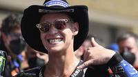 Pembalap Yamaha, Fabio Quartararo (Mirco Lazzari gp / GETTY IMAGES NORTH AMERICA / Getty Images via AFP)