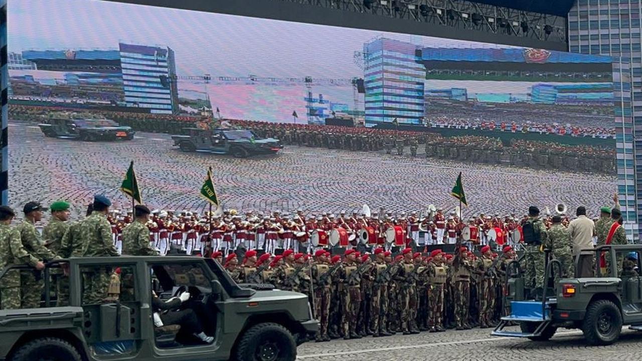 Panglima TNI Beri Arahan Prajurit Gladi Bersih HUT TNI