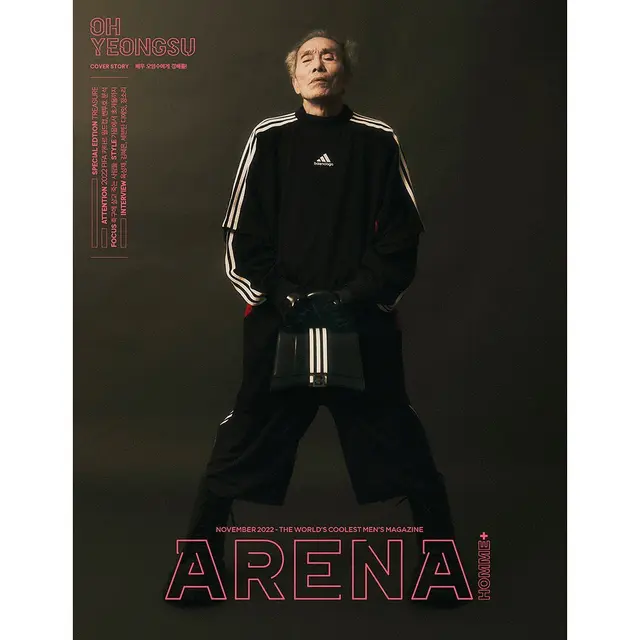 6 Gaya Keren Oh Young Soo Kakek Sultan di Squid Game Jadi Model Koleksi Adidas x Balenciaga di Usia 78 Tahun