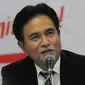 Mantan Menteri Hukum dan Hak Asasi Manusia dan Menteri Sekretaris Negara,Yusril Ihza Mahendra. (Liputan6.com/Herman Zakharia)
