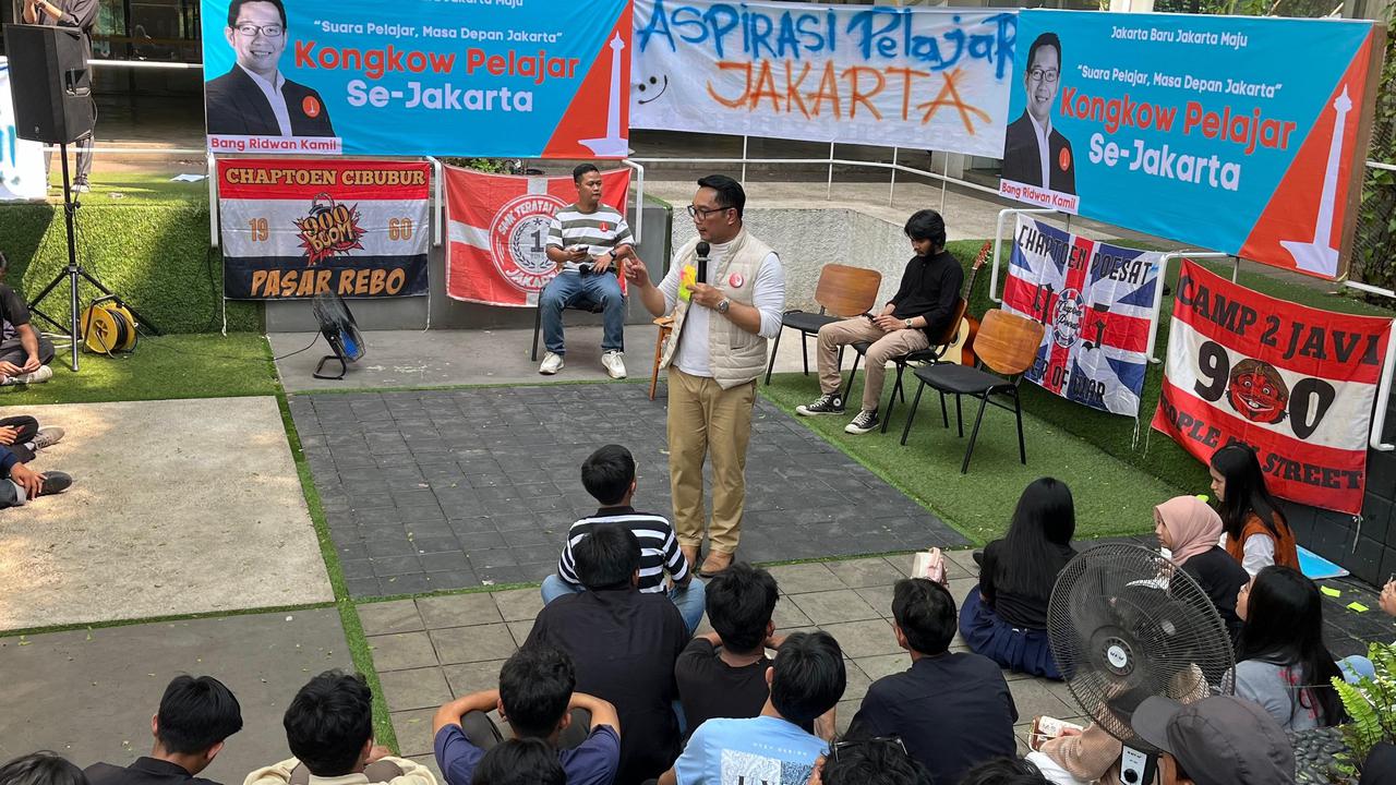 Ridwan Kamil di DPD Golkar Jakarta