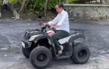 Kabar Terbaru Jokowi Setelah Sakit, Healing ke Pantai Naik ATV