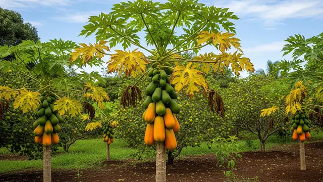 Pohon Buah yang Berbuah Lebat Tanpa Perlu Dirangsang/Gemini AI