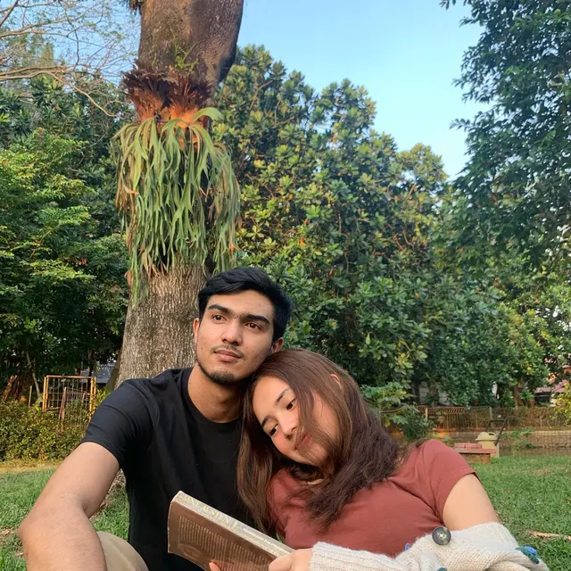 Beby Tsabina dan Teuku Atha (Instagram.com/teukuathaa)