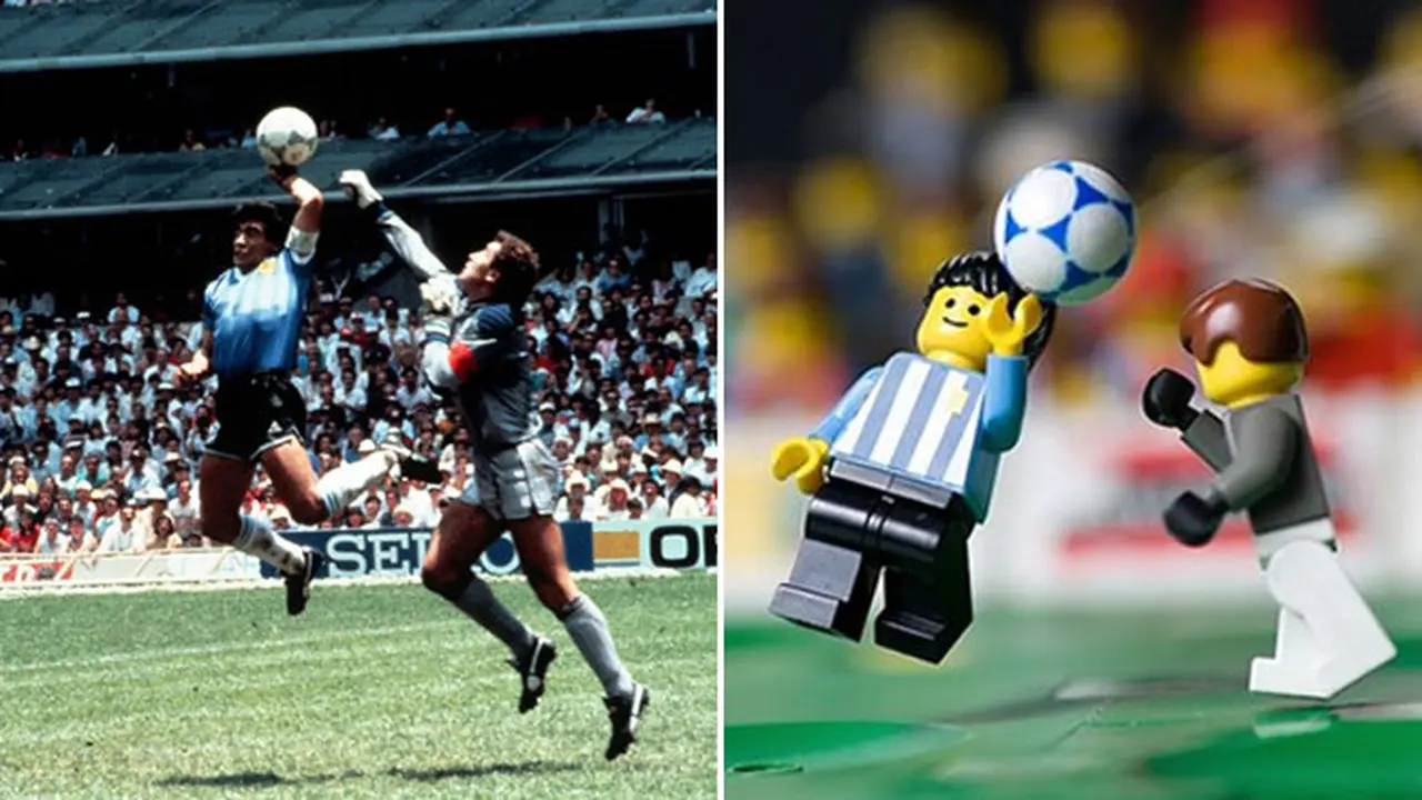 Diego Maradona dan Lego Diego Maradona