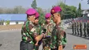 Citizen6, Surabaya: Sebanyak 20 Bintara Marinir selesai mengikuti Kursus Sustih Dopper Angkatan ke-5 2012 di Pusdikif Kobangdikal, Rabu ((24/10). (Pengirim: Penkobangdikal). 