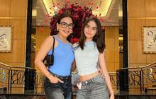 Pesona Melaney Ricardo dan Chloe Sang Putri Lakukan Pemotretan, Ibu-Anak Bak Kakak Beradik
