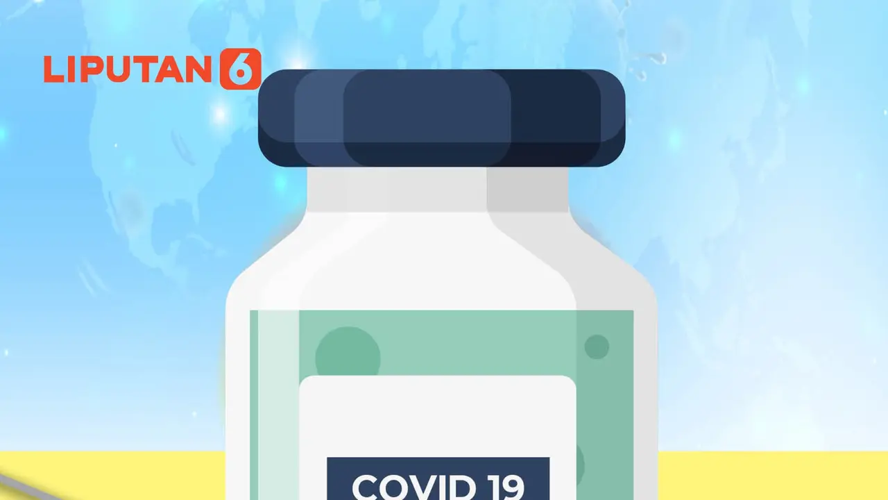 Banner Infografis Jarak Waktu Pemberian Vaksin Covid-19 Dosis I dan II. (Liputan6.com/Niman)