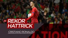 Berita video Cristiano Ronaldo mencetak hattrick ke-53 sepanjang karier.