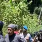 Proses pengukuran hutan di Desa Wadas, Purworejo berlangsung tegang. Aparat mengamankan sejumlah warga. (Liputan6.com/ Istimewa)