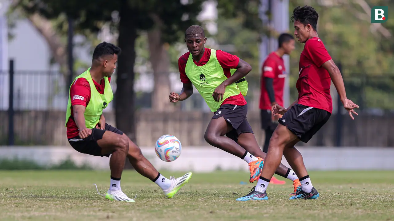 Foto: Timnas Indonesia U-24 Gelar Latihan Jelang Bertolak ke China untuk Asian Games 2022, 7 Pemain Telat Gabung