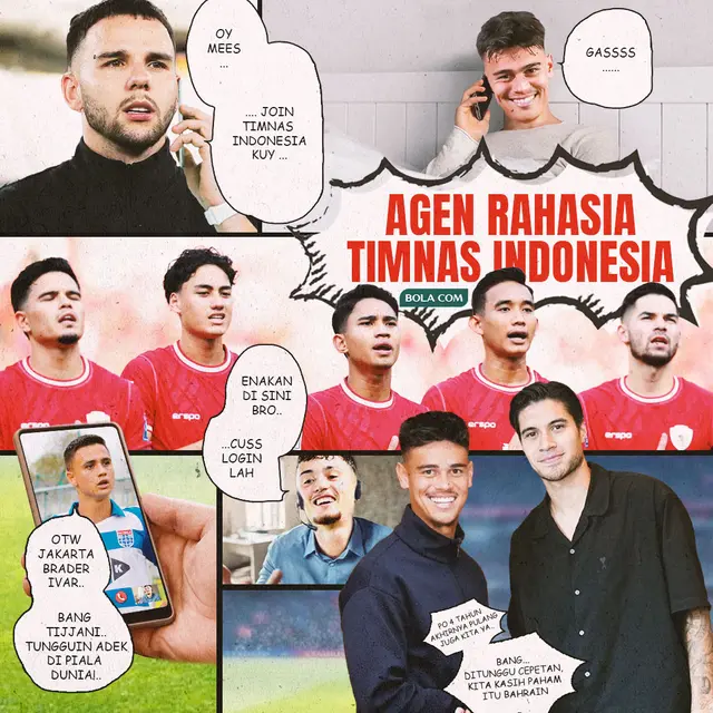 Ilustrasi - Agen Rahasia Timnas Indonesia