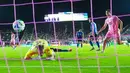 Hasil ini membuat Inter Miami akhirnya merasakan kemenangan setelah dua kali kalah dan dua kali imbang di empat laga sebelumnya. (AP Photo/Lynne Sladky)