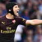 3. Petr Cech - Setelah 11 tahun berseragam Chelsea, Petr Cech memilih untuk berlabuh ke Arsenal pada 2015. Kiper asal Ceko ini memutuskan untuk pensiun bersama skuat The Gunners. (AFP/Glyn Kirk)