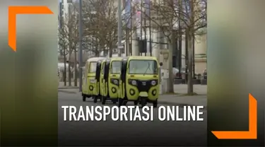 Bajaj digunakan sebagai alat transportasi online di Inggris. Transportasi online ini sudah tersedia di 5 kota di Inggris.
