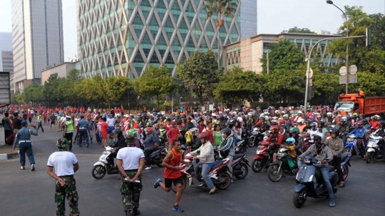 12 Ribu peserta ramaikan lomba lari HUT ke-70 TNI