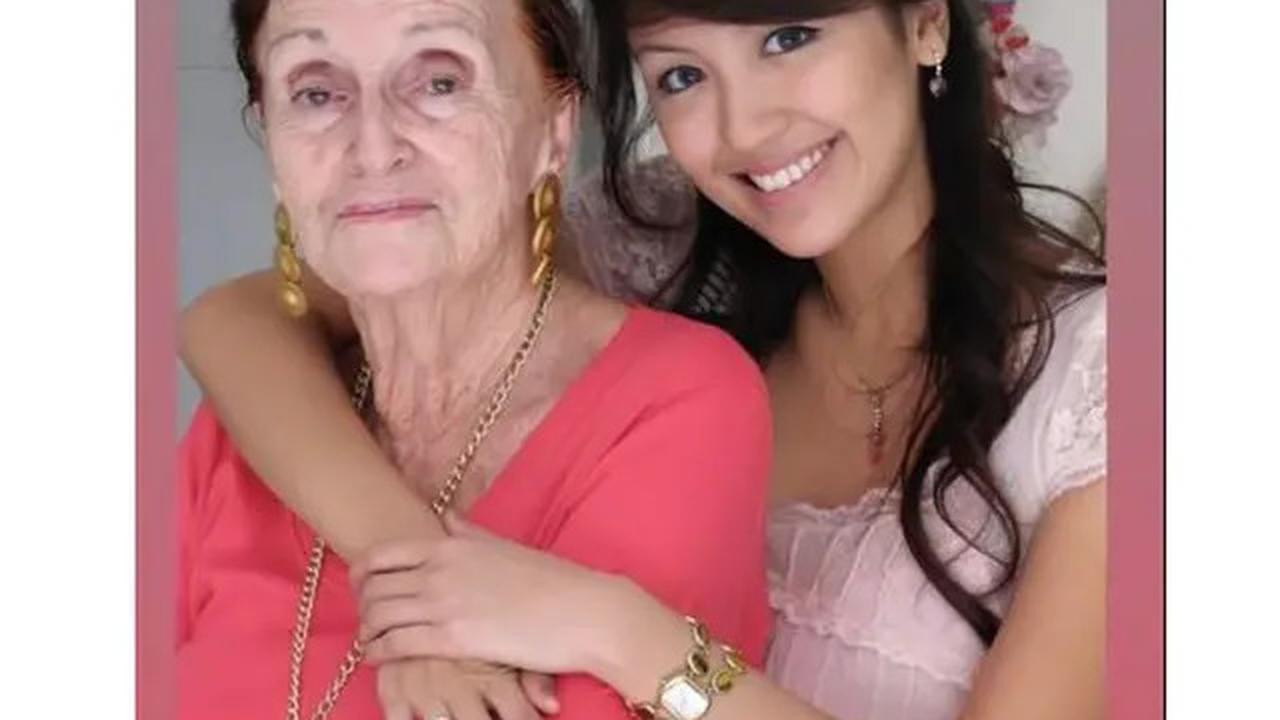 6 Potret Kenangan Sharena Delon dan Nenek Tercinta, Meninggal di Usia 101 Tahun