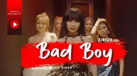 Zirius, girlband asal Bandung, Jawa Barat rilis single perdana berjudul Bad Boy (Sumber: Youtube/MusikPedia)