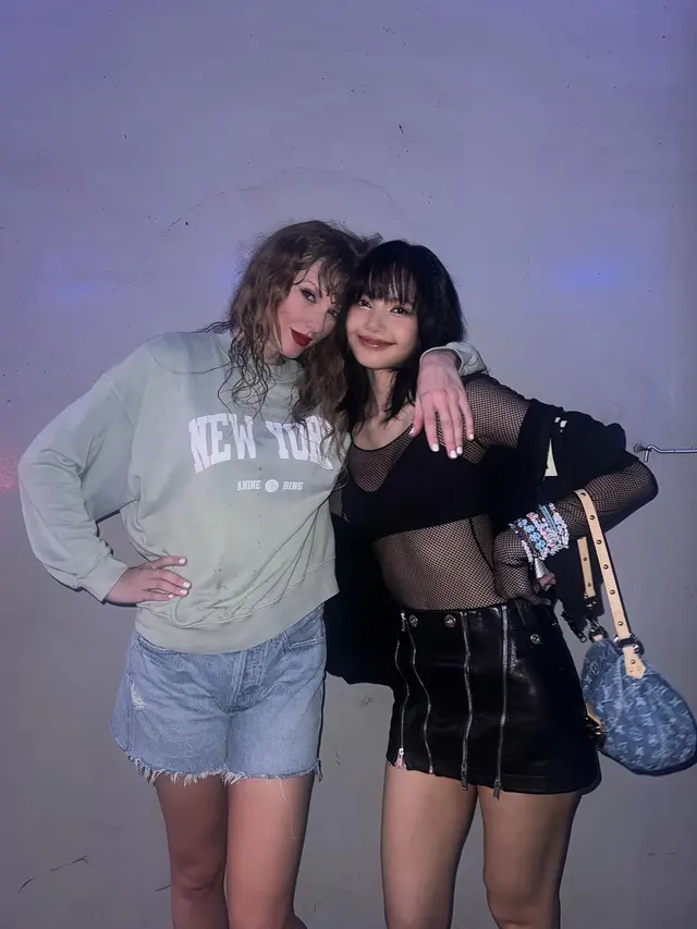 Lisa Blackpink dan Taylor Swift