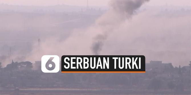 VIDEO: Mencekam, Militer Turki Terus Bombardir Suriah Utara
