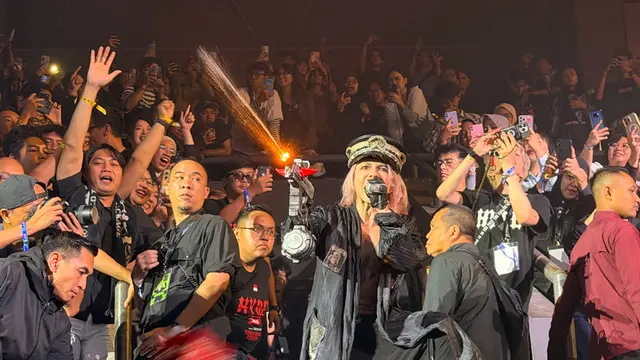 Konser HYDE di Jakarta. (dok. Sound Rhythm & Mataloka)