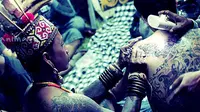 Tato Dayak yang Legendaris, Ini Ragam Motif dan Maknanya