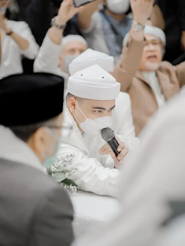7 Momen Akad Nikah Ameer Azzikra Adik Alvin Faiz, Penuh Kebahagiaan