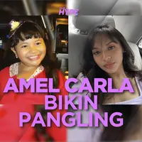 Penampilan Amel Carla Bikin Pangling, Makin Tirus dan Langsing